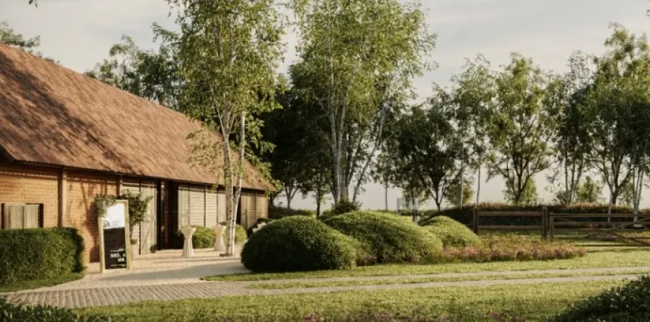 Unieke locatie op een hoeve voor event.
